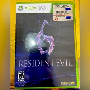 Xbox 360 -"RESIDENT EVIL 6"-